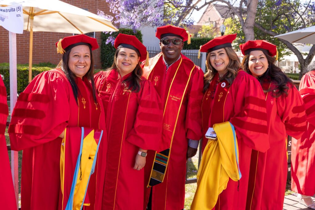 Filming and Photography USC Rossier Commencement